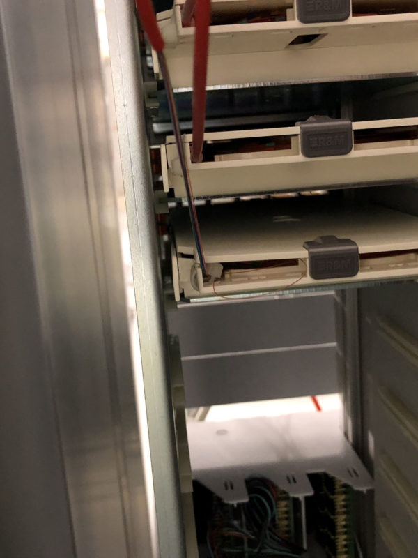 Défaut découvert lors de travaux de raccordement de 12 Fibres optiques sur module 3U/7TE