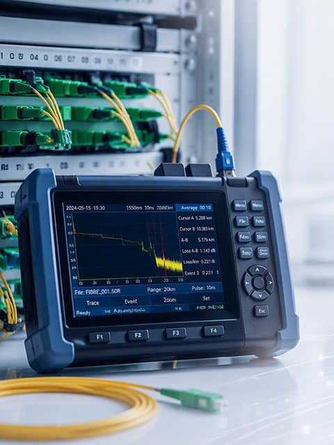Mesures pour fibres optiques